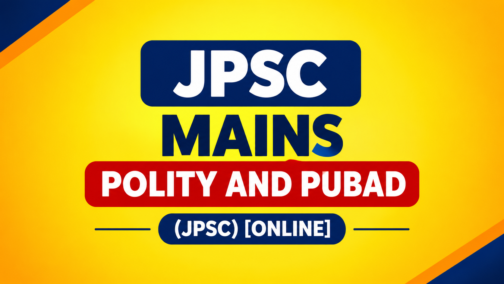 JPSC MAINS POLITY AND PUBAD